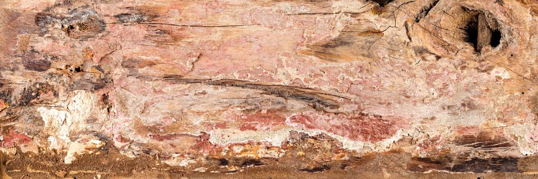 wide panorama rustic old brown wood texture background backdrop