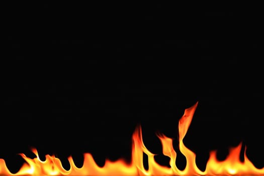 blazing flames as a background