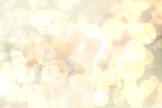 Abstract pink light golden festive background texture with sparkle bokeh lights. Beautiful texture for Christmas or other holidays.