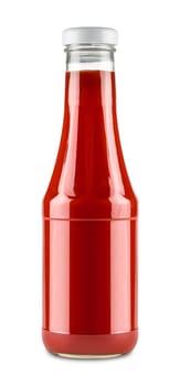 glass bottle of tamto ketchup