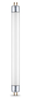 fluorescent light tube on white background.