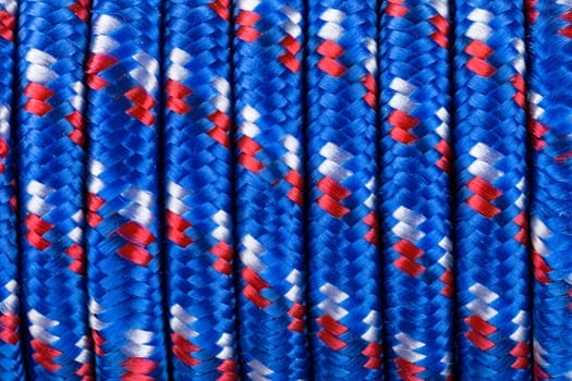 closeup of an polyamide rope