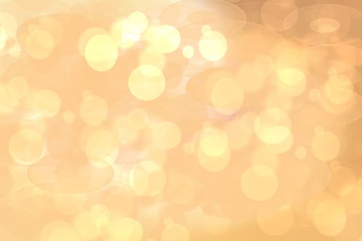 Abstract blurred festive background  for Christmas with bokeh defocused golden lights.