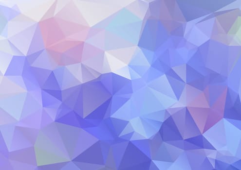 Abstract polygonal background,colored triangular mosaic