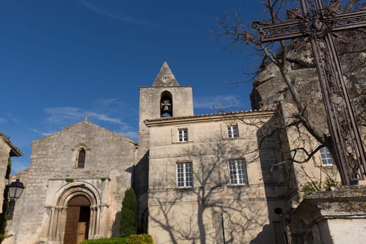 The church of Baux de Provence