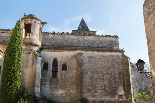 The church of Baux de Provence