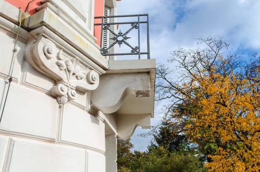 Small balcony on a view tower.