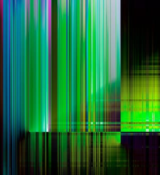 abstract lines stripes colored mixed media