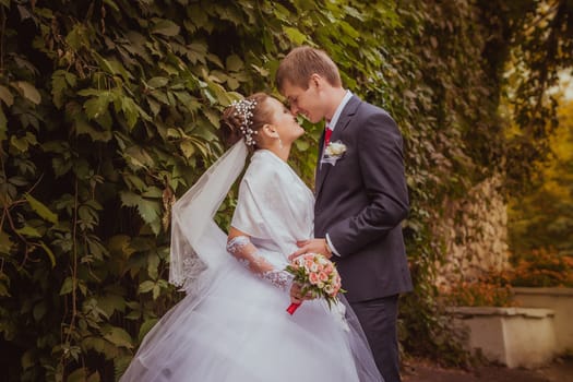 young family, the wedding, the newlyweds