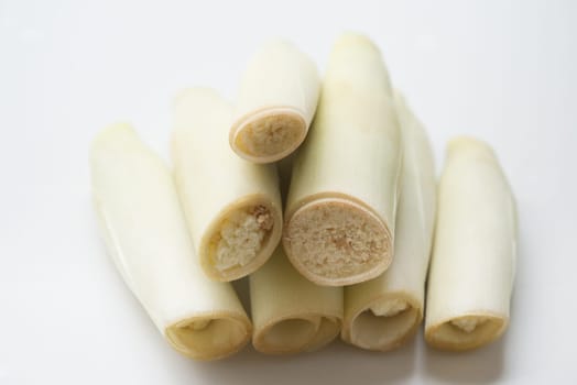 Sugar Cane Flower, also known as Fijian asparagus in Fiji islands, or Telur Tebu in Indonesia. Its scientific name is saccharum edule hasskarl.