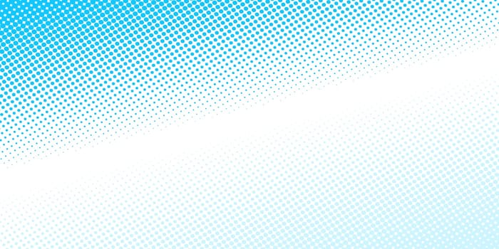 Blue white abstract pop art background. Pop art retro vector illustration kitsch vintage