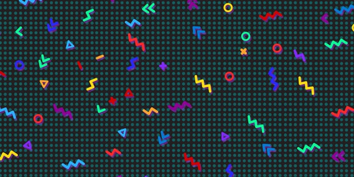 80s background. green color Pop art retro vector illustration kitsch vintage