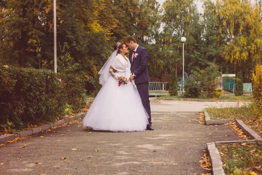 young family, the wedding, the newlyweds