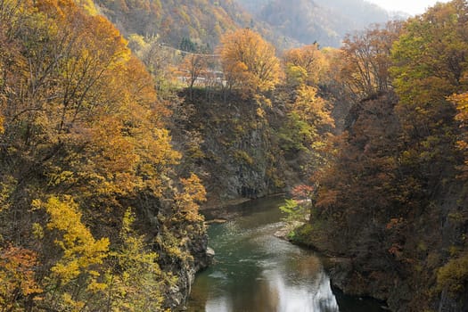 Jozankei Onsen is located inside Shikotsu-Toya National Park between the high cliffs of the Toyohira River. The town is only one hour outside central Sapporo, making it a popular side trip from the city. It is one of the most popular places for tourist.