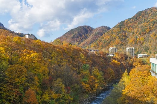 Jozankei Onsen is located inside Shikotsu-Toya National Park between the high cliffs of the Toyohira River. The town is only one hour outside central Sapporo, making it a popular side trip from the city. It is one of the most popular places for tourist.