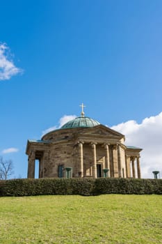 Grabkapelle Stuttgart Mausoleum European Blue Skies Old Architecture Landscape Beautiful Monument Germany