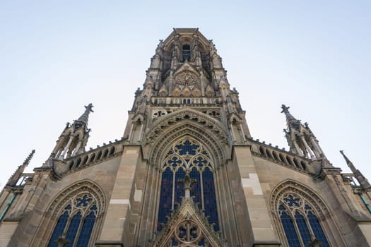Feuersee Stuttgart Germany Europe Cathedral Religious Old Architecture Destination Visit Travel City Buildings Park Pond