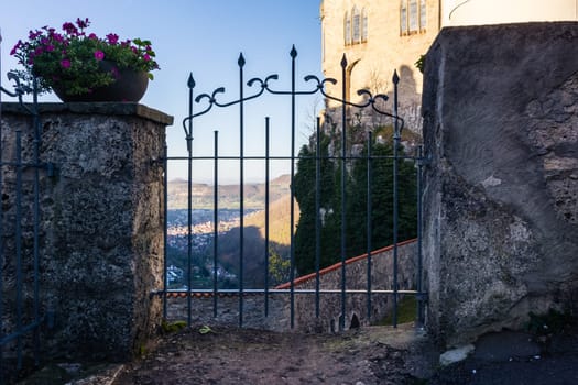 Schloss Lichtenstein Castle Germany Baden-Wuerttemberg Swabian Alb Mountain Castle Fairy Tale Landscape Fortress European Travel Destination Architecture