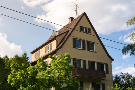 Traditional German Residential Architecture HistoricNeighborhood Cultural Unique Building