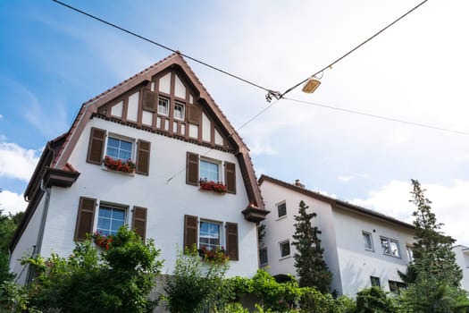 Traditional German Residential Architecture HistoricNeighborhood Cultural Unique Building
