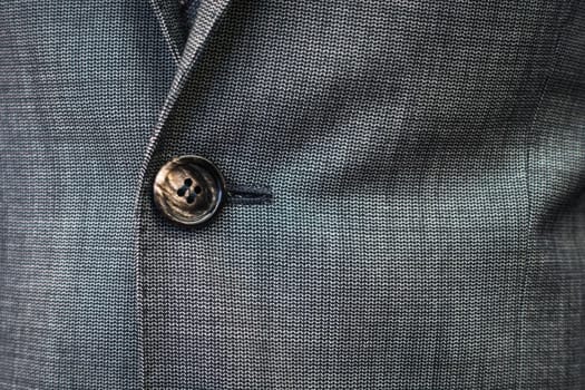 Businessman Suit Success Work Expensive Closeup White Collar Tie Buttons