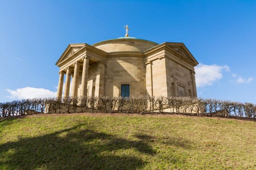 Grabkapelle Stuttgart Mausoleum European Blue Skies Old Architecture Landscape Beautiful Monument Germany