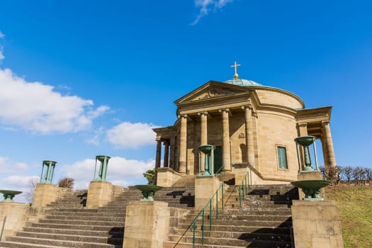 Grabkapelle Stuttgart Mausoleum European Blue Skies Old Architecture Landscape Beautiful Monument Germany