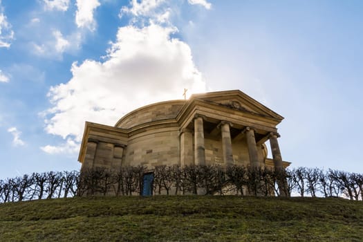 Grabkapelle Stuttgart Mausoleum European Blue Skies Old Architecture Landscape Beautiful Monument Germany