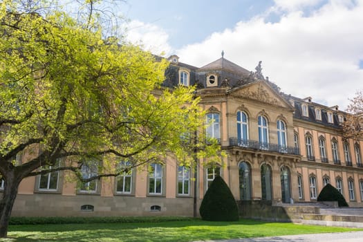 Stuttgart Neues Schloss Beautiful Spring Day German European Historic Architecture