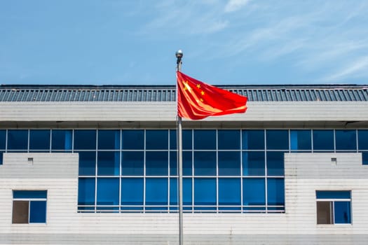 The Flying Five-star Red Flag in China