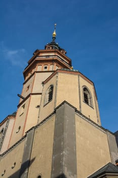 Leipzig Nikolaikirche Exterior Architecture Brick European Church Nikolai Destination Tourism Travel Germany