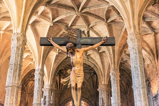 Mosterio dos Jeronimos Architecture Destination Sightseeing European Historical Landmark Lisbon Portugal