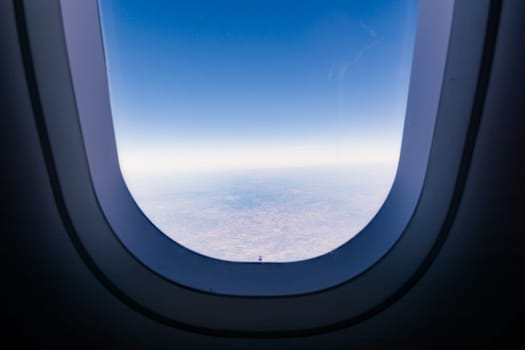Airplane Window Closeup Interior Aircraft Wall