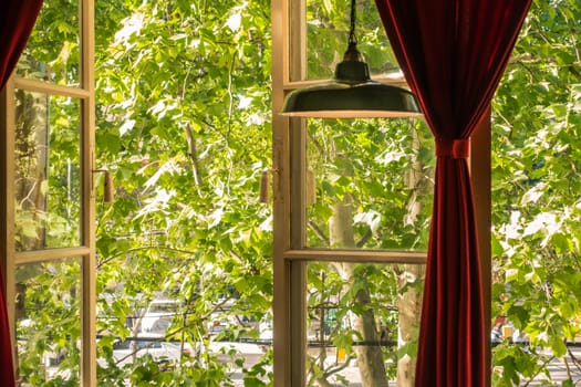 View of Chinese Apartments from Inside