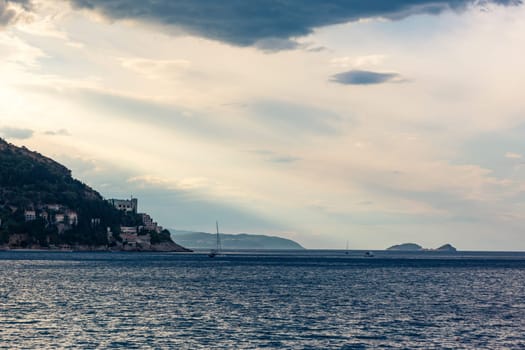 Morning Sun Over Dubrovnik Harbor Croatia Sunrise Beautiful Landscape
