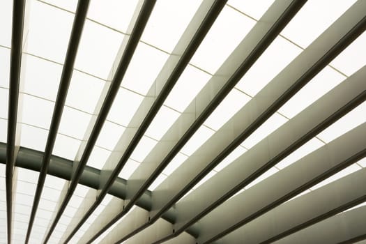 Lisbon Portugal Train Station Estacao do Oriente Subway Architectural Detail