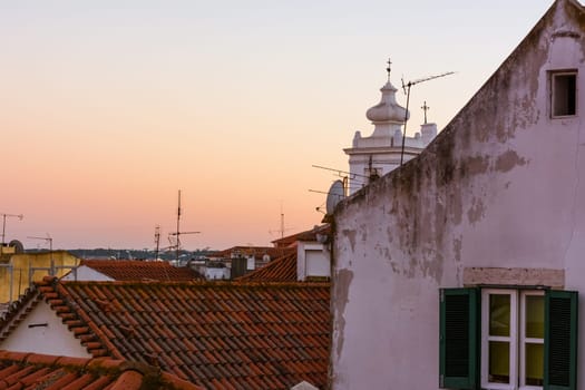 Lisbon Portugal Alfama European Historic Location Vacation Destination Landscape Old Town