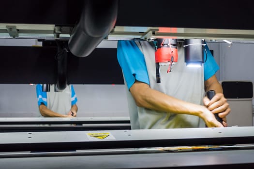 Plate Mounting Technical Process Machine Industry Flexography
