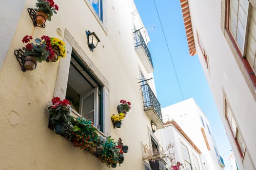 Lisbon Portugal Alfama European Historic Location Vacation Destination Landscape Old Town