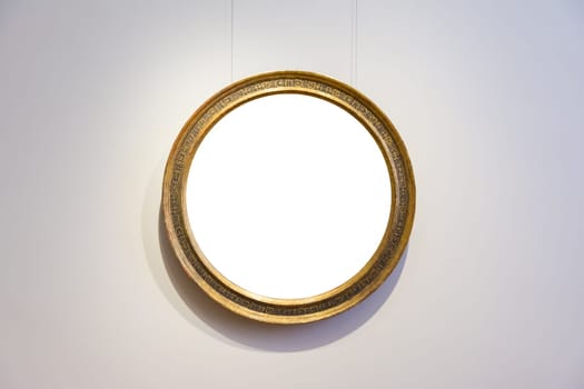 Blank Art Museum Isolated Painting Frame Decoration Indoors Wall White Template