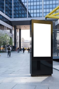 Blank Ad Space City Urban Environment Stuttgart Geramny Public Building Wall