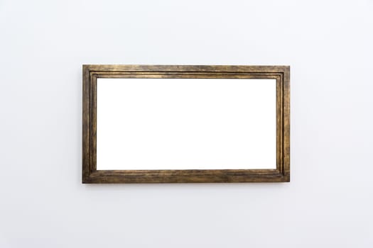 Blank Art Museum Isolated Painting Frame Decoration Indoors Wall White Template
