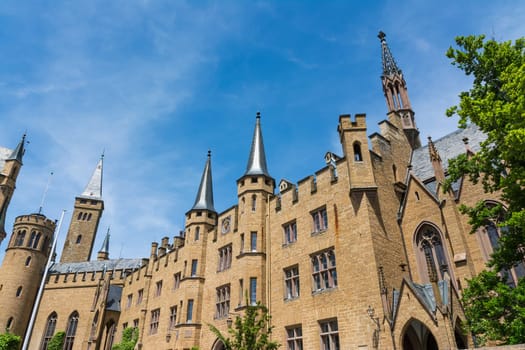 Burg Hohenzollern German European Castle Architecture Travel Famous Swabia Architecture Landscape