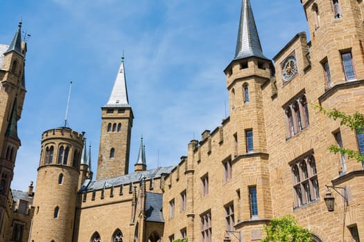 Burg Hohenzollern German European Castle Architecture Travel Famous Swabia Architecture Landscape