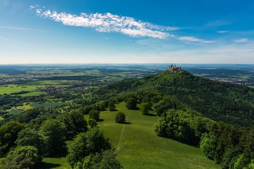 Burg Hohenzollern German European Castle Architecture Travel Famous Swabia Architecture Landscape