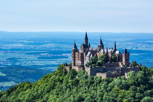 Burg Hohenzollern German European Castle Architecture Travel Famous Swabia Architecture Landscape