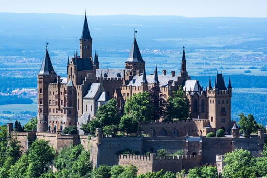 Burg Hohenzollern German European Castle Architecture Travel Famous Swabia Architecture Landscape
