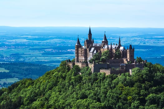 Burg Hohenzollern German European Castle Architecture Travel Famous Swabia Architecture Landscape