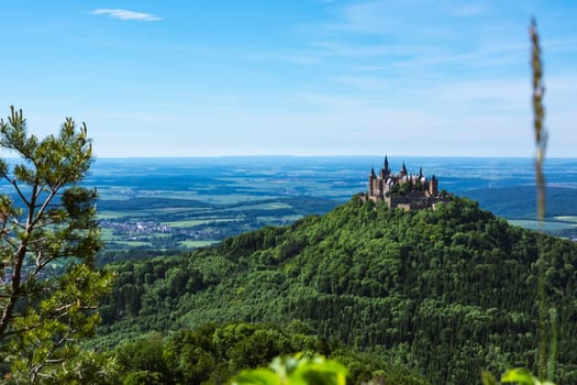 Burg Hohenzollern German European Castle Architecture Travel Famous Swabia Architecture Landscape