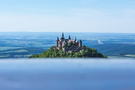 Burg Hohenzollern German European Castle Architecture Travel Famous Swabia Architecture Landscape